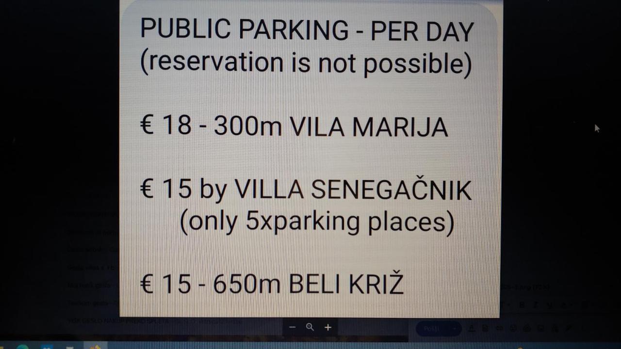 Villa Senegacnik Πορτορόζ Εξωτερικό φωτογραφία